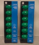 2-pk Green Light Bulb Replacement Ceramic C7 Size Bulbs By Ge 12 Total. Fixed Price $15.99.