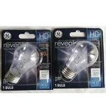 Ge Reveal Hd+ Light Bulb, 40w, A15, Lot Of 2 (98764) Fs. Fixed Price $8.50.