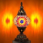 Marrakech Tiffany Lamp Turkish Table Lamps With Vintage Style, Handmade Moroccan. Fixed Price $65.00.