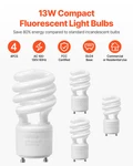 4-pack Cfl Light Bulbs, Commercial Use. Fixed Price $25.44.
