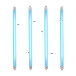 Uvcoolplunge 4 Pcs 8w 12 Inch T5 Replacement Uv Bulb F8t5/bl Uva Bzl-4p. Fixed Price $21.82.
