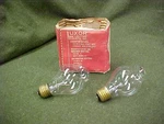 Vintage 2 Pack Luxor Omega-ray Copperflex Light Bulbs 67w New Old Stock Nos. Fixed Price $34.95.
