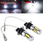 2pcs H3 Led Fog Driving Light Bulbs Conversion Kit Super Bright Drl 6000k White. Fixed Price $7.88.