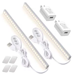 Dweptu 2pack Led Under Cabinet Lighting Dimmable 2pack, White. Fixed Price $20.37.
