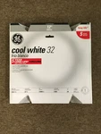 Ge 98040 Fc12t9/cw 32w 4100k Cool White Circular Fluorescent Lamp 5 Year Bulb. Fixed Price $12.55.