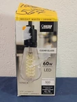 Feit Electric St19 Led Clear Glass Dimmable 6.5w 500 Lumens Bright White. Fixed Price $9.99.
