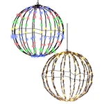 Christmas Foldable Metal Hanging Sphere Lights Outdoor Display Ball Usa. Fixed Price $17.99.