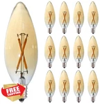 Fannis 2200k Amber 2w 12 Pack Led Bulbs. Fixed Price $40.19.
