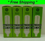 Lot Of 4 Ge Biax T/e Eco 42w Pin Cfl Fluorescent Light Bulb Dimmable 3-tubes. Fixed Price $24.95.