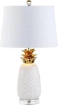 Jonathan Y 23" White/gold Pineapple Ceramic Table Lamp For Bedroom Decor, Modern. Fixed Price $75.39.