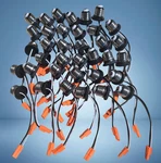 (36 Lot) Led Retrofit Trim Socket Adapter E26 Medium Base To 2-pin Orange Plug. Fixed Price $29.90.