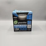 Greenlite Motion Sensor Occupancy Bulb Led 13 Watt 3000k Weatherproof Indoor/out. Fixed Price $14.88.