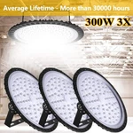 3pack 300w 300 Watt Ufo Led High Bay Light Commercial Lighting Garage Lamp. Fixed Price $152.99.