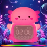 Rechargeable Silicone Alarm Clock Night Light Axolotl Kids Cute C24 Aokpsrt Lamp. Fixed Price $46.99.