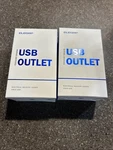 Elegrp Usb Charger Wall Outlet With Type A C Ports, 15 Amp Duplex Pack Of 2 New. Fixed Price $17.67.