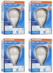 (4 Bulbs) Sylvania A21 Led Light Bulb, 3 Way, 50w/ 100w/ 150w, 13 Year,. Fixed Price $30.77.