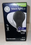 Ge Led Black Light Bulb 5w Medium Base A-19 In/outdoor Non-dimmable Glass. Fixed Price $5.99.