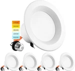 Luxrite 4 Inch Recessed Led Lights 9 Pack. Fixed Price $134.99.