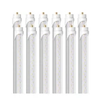 Barrina 8 Foot Led Bulbs, 44w 5500lm 6500k, Super Bright, T8 T10 T12 Tube.... Fixed Price $171.04.