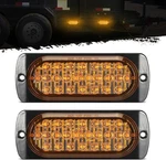 Partsam 2pcs 4.4" Amber 24 Led Turn Signal Side Marker Lights Dot Approved , Ip. Fixed Price $34.91.