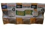 3 Pack Sylvania 40w 120v Double Life Clear Globe Light Bulbs Indoor G25. Fixed Price $26.99.