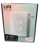 Lifx Smart Switch 2-button White Wi-fi In-wall Touch Light Lfspwht1fus. Fixed Price $19.95.
