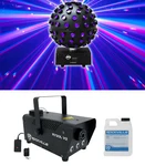 American Dj Adj Starburst Led Sphere Shooting Beam Lighting Effect+fog Machine. Fixed Price $349.99.
