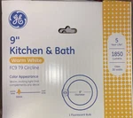 Ge Fc9t9 30w Circular Fluorescent Lamp 9 Inch Bulb Warm White Kitchen Bath Htf. Fixed Price $19.99.