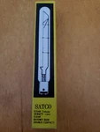 Satco S3248 Tubular 130v Dc 25-watt T6.5 Light Bulb Clear Bayonet Base (box Ddd). Fixed Price $4.74.