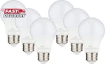 Kor 6 Pack A19 Led Light Bulb, 60w Equivalent, 5000k Bright White, 800 Lumens, E. Fixed Price $17.59.
