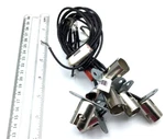 Leviton Lot Of 7, Double Contact Bayonet, 2 Hole Flange Mount, 12" Leads Lh0378. Fixed Price $40.00.
