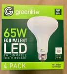 New Greenlite - 4 Light Bulbs 8w Led 65w Dimmable 3000k 670 Lumens. Fixed Price $12.99.