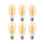 Flsnt St19 Led Edison Bulbs 40w Equivalent, 4w Amber Glass Vint... Fast Usa Ship. Fixed Price $33.32.