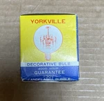 Yorkville Premium Pretested Light Bulb Candelabra Bubble Clear No 8319 60w-130v. Fixed Price $12.99.
