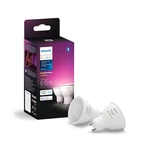 Create Any Lighting Mood - Philips Hue Gu10 Smart Bulbs 2 Pack. Fixed Price $179.99.