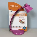 Ottlite Desk Lamp Led Pink Bright Natural Daylight Student Office 14 H Corded. Fixed Price $19.95.