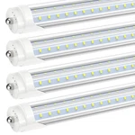 Jesled T8 T10 T12 8ft Led Light Bulbs, Single Pin Fa8 Base, 8 Foot Fluore.... Fixed Price $103.07.