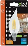 Xtricity Led 3.5w Flame Tip Clear Filament Chandelier Light Bulb 40w. Fixed Price $6.49.