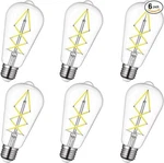 New- Omed Teardrop Edison Led Bulb 6 Watt - 60w Pack 4000k Day White Color. Fixed Price $16.00.