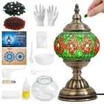 Bohmr Diy Turkish Mosaic Lamp Kit, Stained Glass Table Making Kit- Easy And. Fixed Price $76.06.