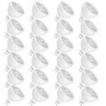 Mlambert 24 Pack Mr16 Led Bulbs 50w Halogen Equivalent 5000k,5w Gu5.3 12v S. Fixed Price $61.92.