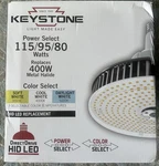 Keystone Hid Led High Bay Lamp Ex39 New Color Select 3k/4k/5k 120-277v 115/95/80. Fixed Price $99.00.