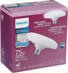 Philips Led Non-dimmable Wide Surface Light Bulb 75w Daylight Deluxe. Fixed Price $5.00.