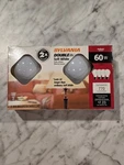 Sylvania Double Life 60w Soft White A19 Bulbs 4-pack 770 Lumens New Vintage. Fixed Price $29.95.
