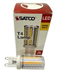 New Satco Dimmable Led Double Loop G9, 5w, 120vt4, Warm White, S11238, 2700k. Fixed Price $12.40.