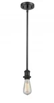 Innovations Lighting Bare Bulb 1 Light 5" Matte Black Mini Pendant 516-1s-bk. Fixed Price $79.99.