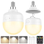 Scopow 2packs E12 Rechargeable Magnetic Light Bulbs Remote And Hook 10w 900lm. Fixed Price $50.61.
