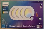 Philips 5/6in Led Recessed Downlight 8.5w 850lm Tunable White 4-pack. Fixed Price $29.00.
