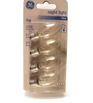 48 Pk Ge C7 Light Bulbs Candelabra Base 4w 12packs Of 4 New. Fixed Price $35.64.