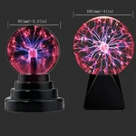 Lebbeen Glass Plasma Ball Sphere Lightning Light Lamp Party Magical Elec.... Fixed Price $29.07.